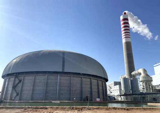 圆型料场智能固定盘煤系统